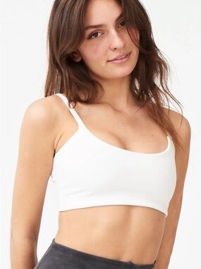 White Scoop Neck Bralette - Women Intimates & Sleepwear